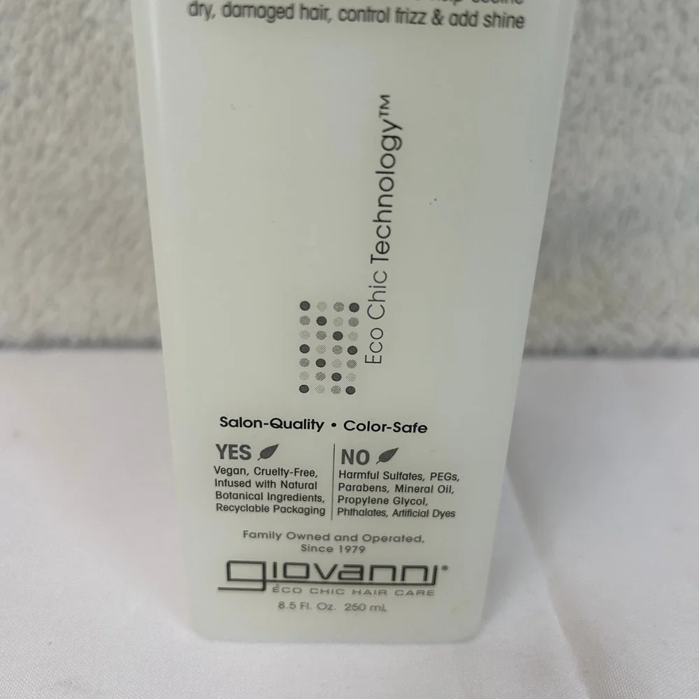 Giovanni Smooth As Silk Deeper Moisture Conditioner Damaged Hair 8.5oz Set of 2